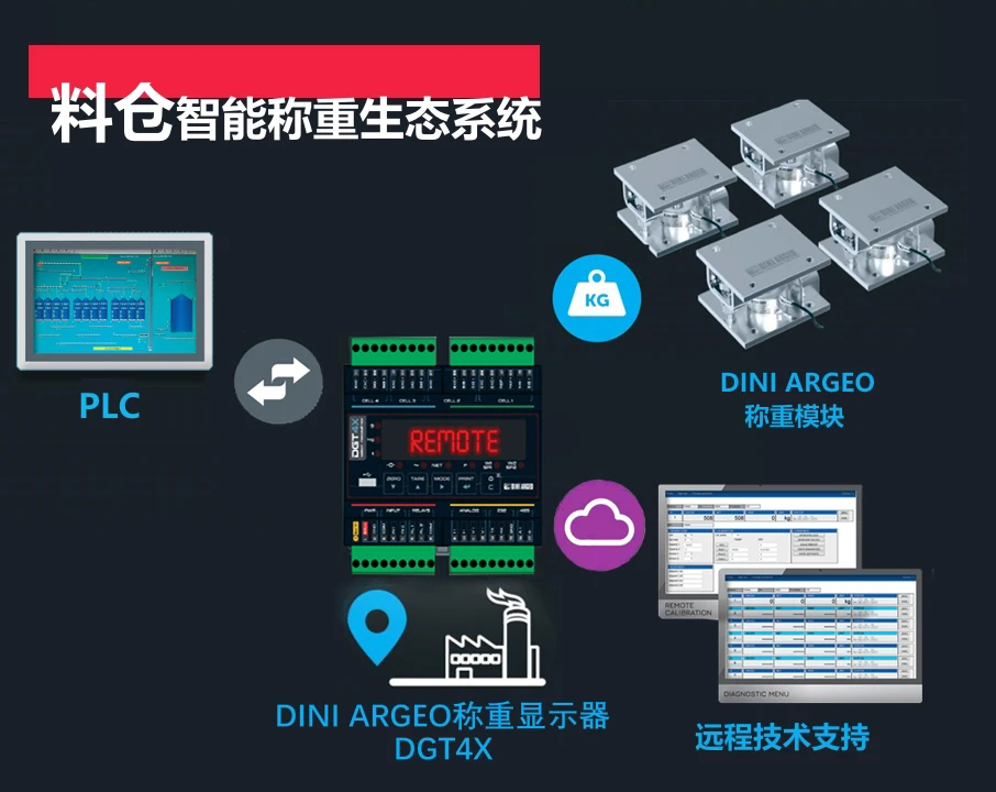 DGT4X料倉智能稱重系統(tǒng)